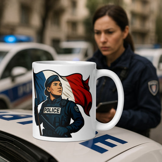 Mug Honneur aux Policiers